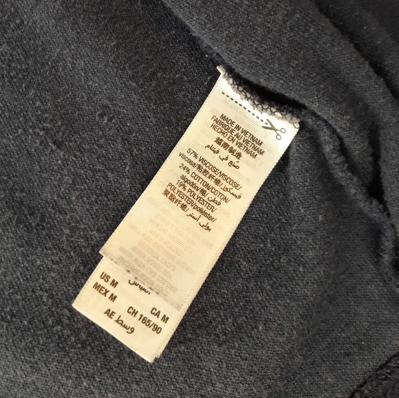 Juicy Couture Navy Blue Velour Hoodie Jacket Medium - Picture 10 of 12